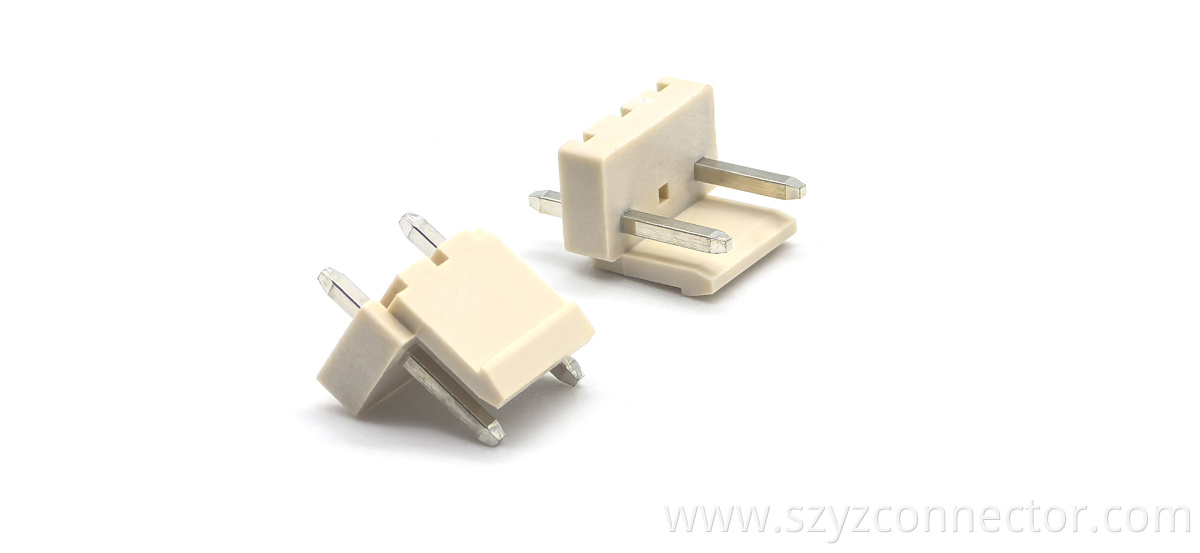 Wafer VH3.96 180-degree DIP NL66-V0 Beige 3P with Empty 2nd PIN Pin header Connector